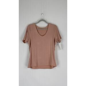 Numi The Signature Undershirt Blush Womens Size XL New Short Sleeve